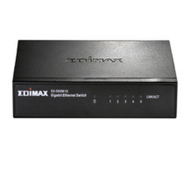 Edimax ES-5500M V2 gemanaged Gigabit Ethernet (10/100/1000) Schwarz Netzwerk-Switch