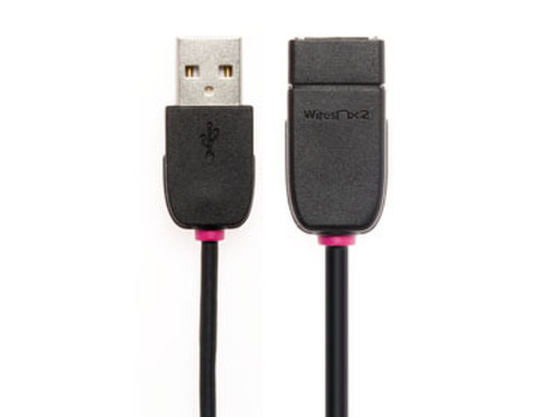 Techlink NX2 USB 2.0 A Plug to USB 2.0 A Socket 2м USB A USB A Черный
