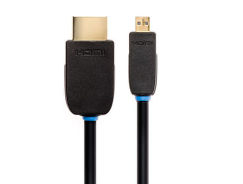 Techlink NX2 HDMI A Plug to HDMI Micro D Plug 2m HDMI Micro-HDMI Black