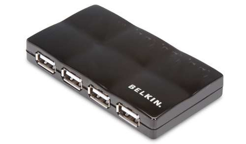 Belkin F4U018-BLK 480Mbit/s Schwarz Schnittstellenhub