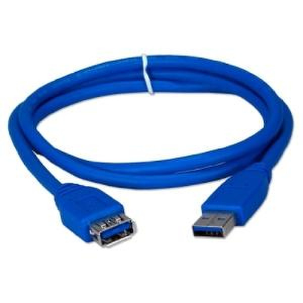 QVS 1m USB 3.0 1m USB A USB A Blue