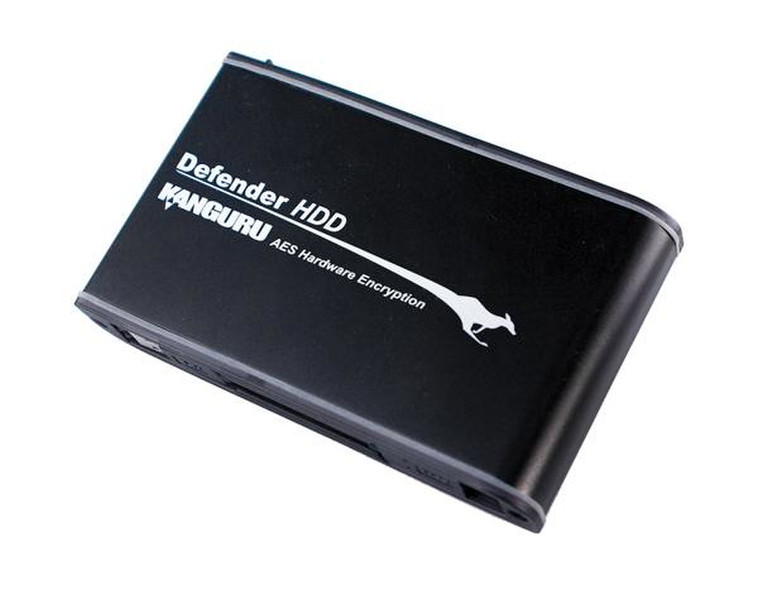 Kanguru 1TB HDD USB3.0 USB Type-A 3.0 (3.1 Gen 1) 1000GB Schwarz Externe Festplatte