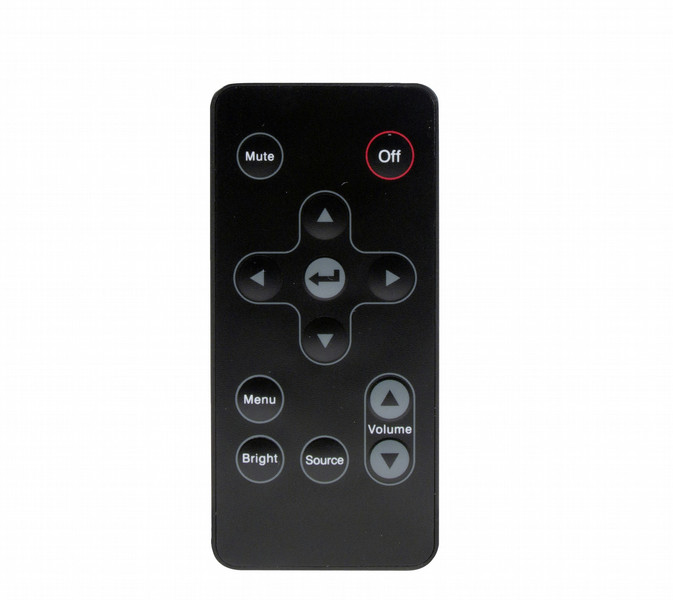 Optoma BR-PK32N press buttons Black remote control