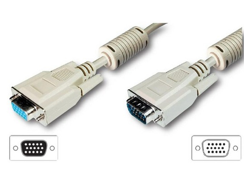 Digitus VGA M/F, 10m