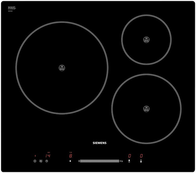 Siemens EH611ML11E built-in Electric induction Black hob