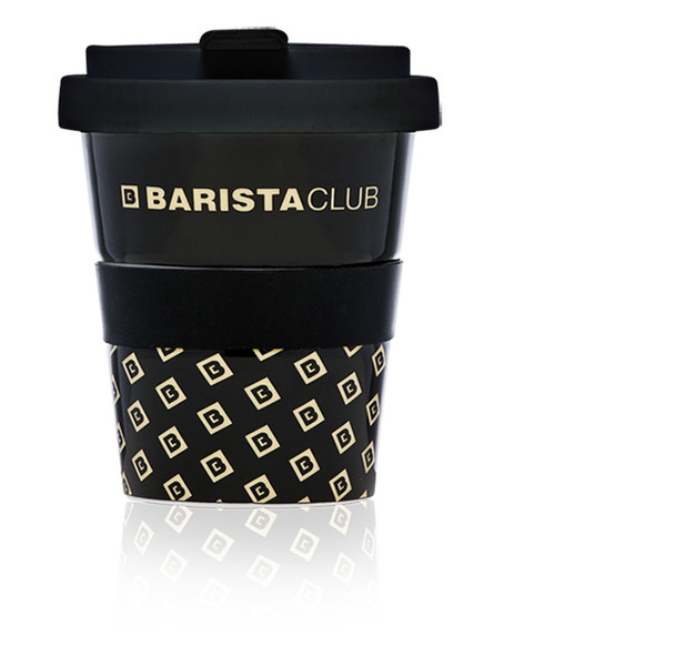 BaristaClub Coffee2Go Schwarz 1Stück(e) Tasse & Becher