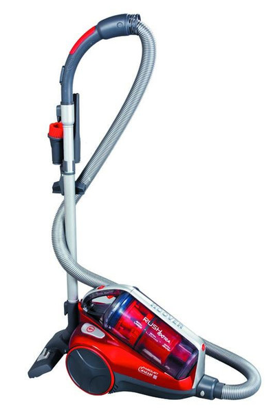 Hoover TRE 1410 Цилиндрический пылесос 2.5л 1400Вт Серый, Красный пылесос