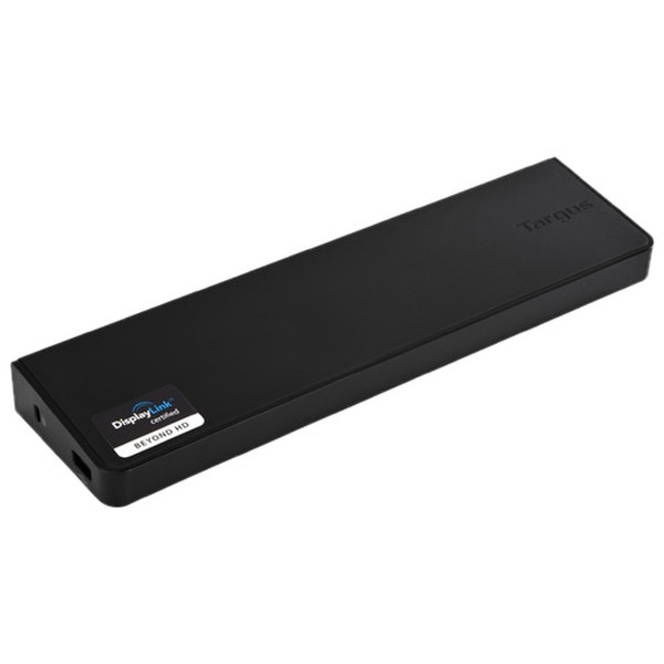 DELL USB 3.0 Dual Video USB 3.0 (3.1 Gen 1) Type-A Black notebook dock/port replicator
