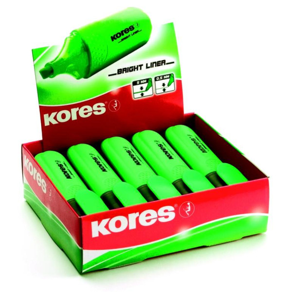 Kores TM36105 Green 10pc(s) marker