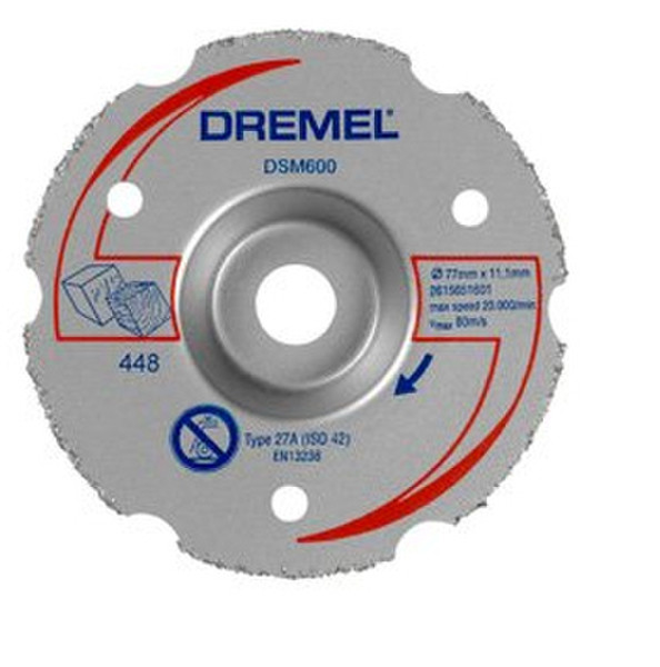 Dremel DSM20 Multipurpose Carbide Flush Cutting Wheel