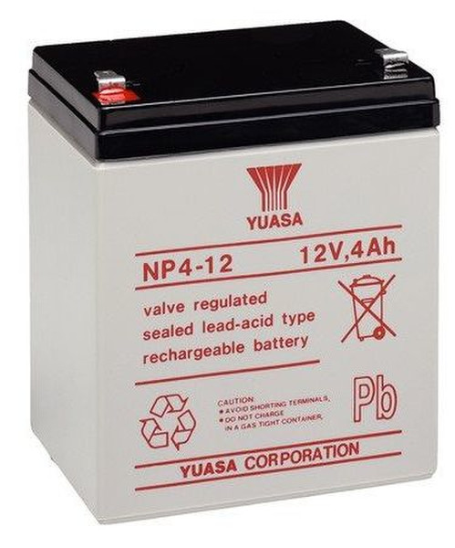 Yuasa NP4-12 Lead-Acid 4000mAh 12V