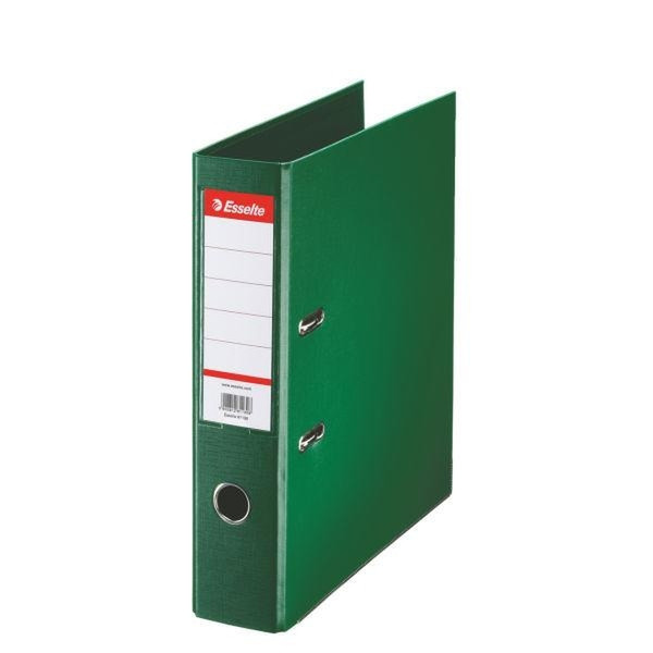 Esselte Plastic Standard Lever Arch Files, Green Grün Ringmappe