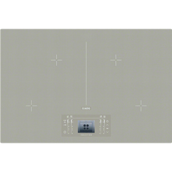 AEG HK884400IS built-in Electric Silver hob