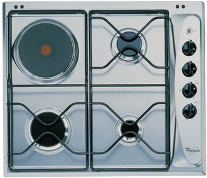 Whirlpool AKM261IX Встроенный Combi hob Нержавеющая сталь плита