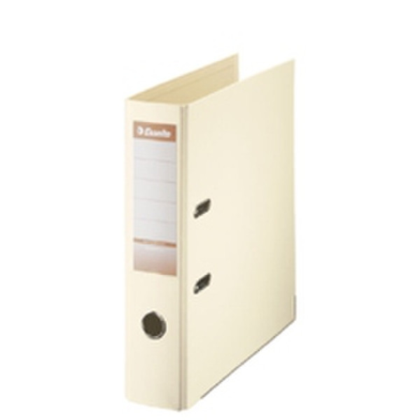 Esselte Naturelle Lever Arch File A4 PP 75mm Pearl