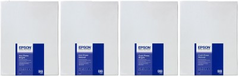 Epson Cold Press Natural, A3+, 25 sheets, White Box