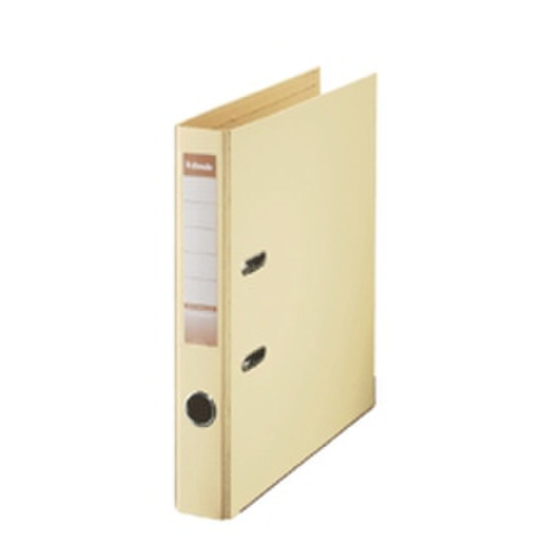 Esselte Naturelle Lever Arch File A4 PP 50mm Shell Beige ring binder