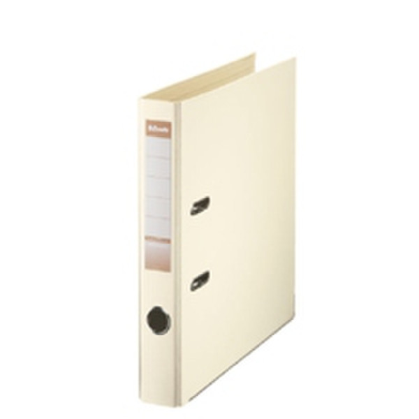 Esselte Naturelle Lever Arch File A4 PP 50mm Pearl Белый папка-регистратор