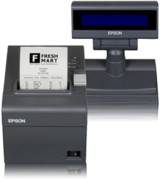 Epson FP-81II (002JC): Italy fiscal, PS, LCD std, 80mm, EDG