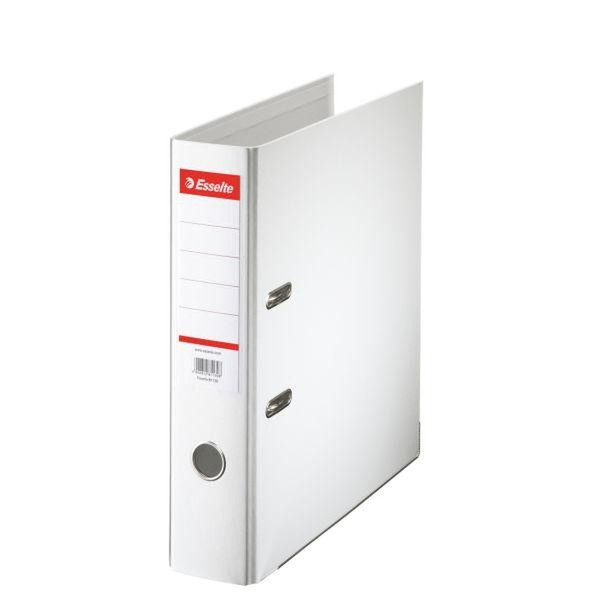 Esselte Plastic Standard Lever Arch Files, White Белый папка-регистратор