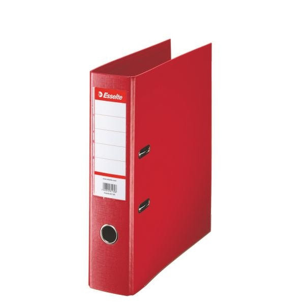 Esselte Plastic Standard Lever Arch Files, Red Красный папка-регистратор