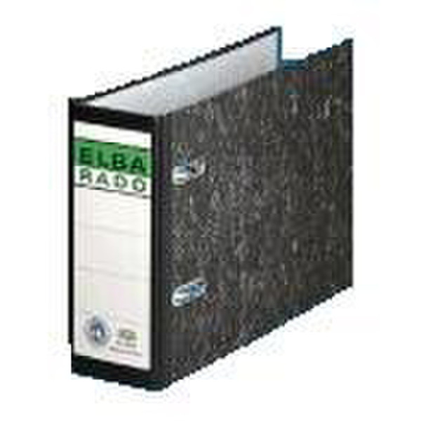 Elba Lever Arch File Rado for A5 Landscape 75mm Black