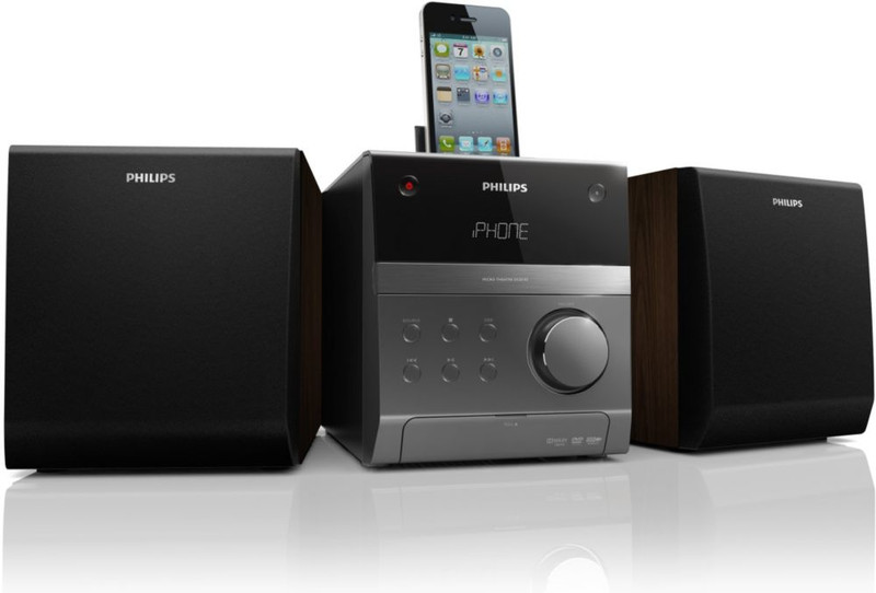 Philips DCD132 Док-станция для iPod/iPhone 20 Вт Классическая микросистема DVD домашний кинотеатр