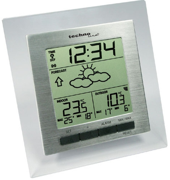 Technoline WS 9136-IT Stainless steel,White weather station