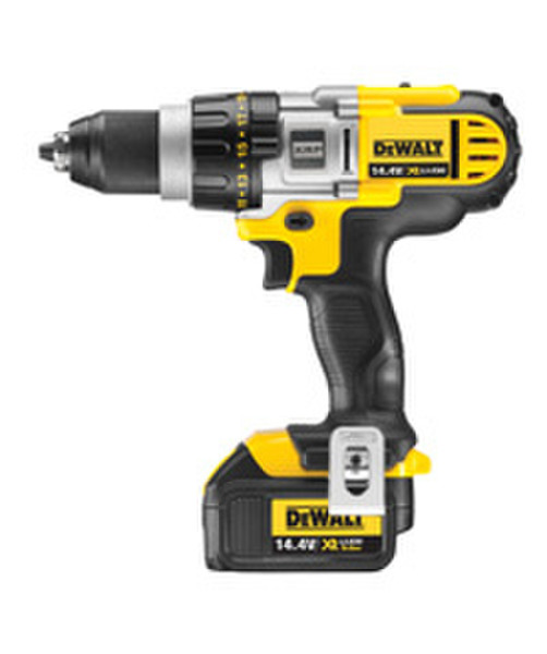 DeWALT DCD931L2 Дрель с рукояткой пистолетного типа Литий-ионная (Li-Ion) 3А·ч 2290г Черный, Желтый