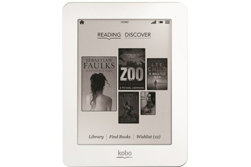 Kobo Mini 5Zoll Touchscreen 2GB WLAN Weiß eBook-Reader