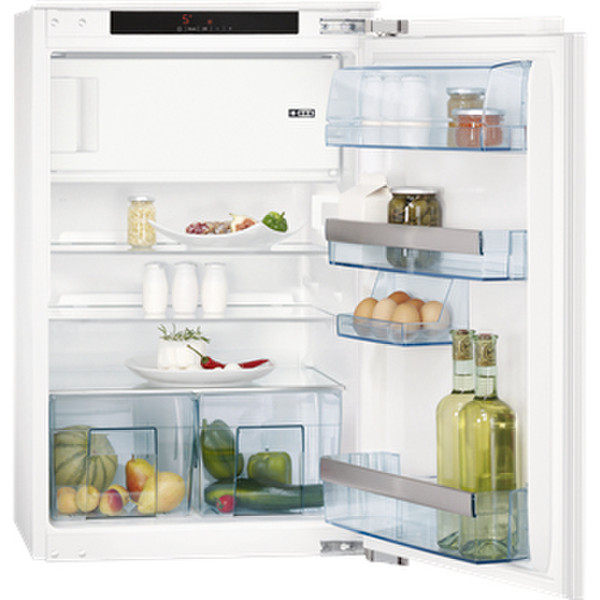 AEG SKS88840F0 Встроенный 134л A++ Белый комбинированный холодильник