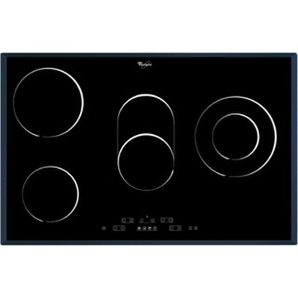 Whirlpool AKT892BA Встроенный Электрический Черный плита