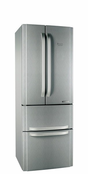 Hotpoint E4D AAA X C freestanding 402L A++ Stainless steel side-by-side refrigerator