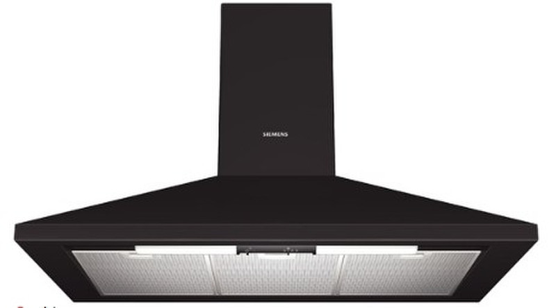 Siemens LC964WA10 Wall-mounted 400m³/h Black cooker hood