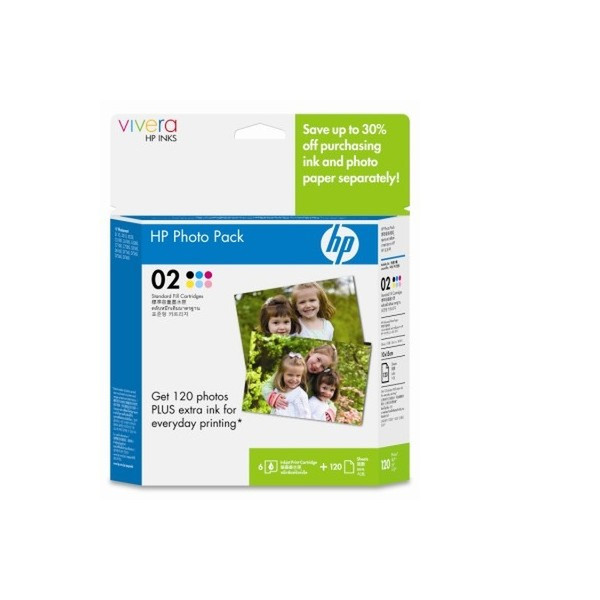 HP 02 Photo Value Pack