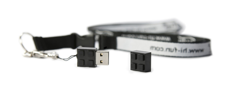 hi-Fun hi-Memory 4GB 4ГБ USB 2.0 Черный USB флеш накопитель