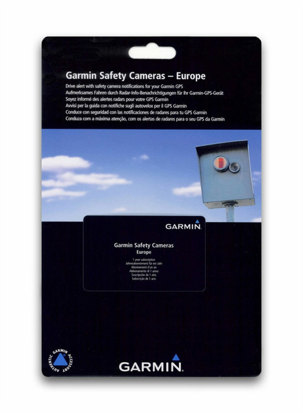 Garmin Safety Camera - Europe, Card