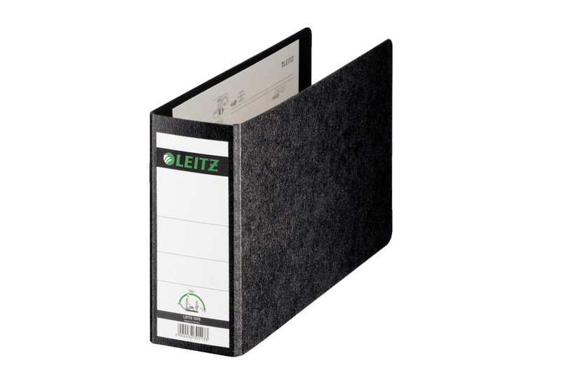 Leitz 10760000 Cardboard Black ring binder