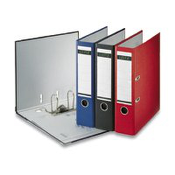 Leitz Plastic Lever Arch File 52mm A4 red Red ring binder