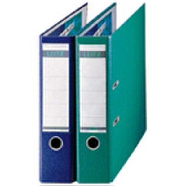 Leitz Plastic Lever Arch File PP 80mm Turquoise