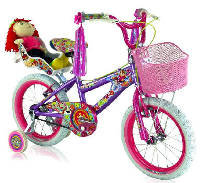 Mercurio EverGreen DIMM R16 Девочки Город Маджента, Розовый, Пурпурный bicycle