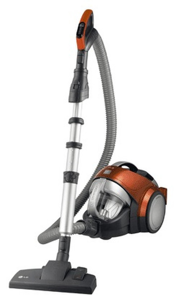 LG VC9212CV4 Cylinder vacuum 1.2L 1400W Black,Orange,Transparent vacuum