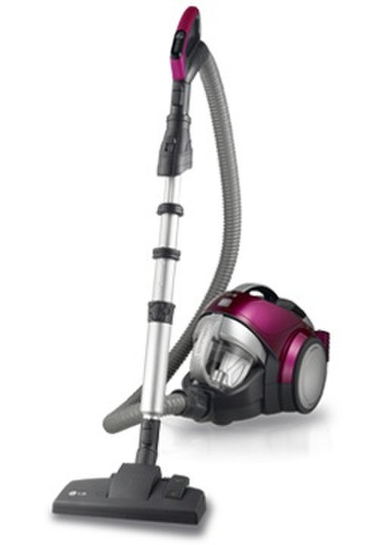 LG VC9205FS4 Cylinder vacuum 1.2L 1400W Black,Purple,Silver vacuum