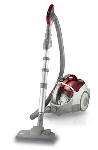 LG VC9086R4 Cylinder vacuum 1.2L 2000W Grey,Red,White vacuum