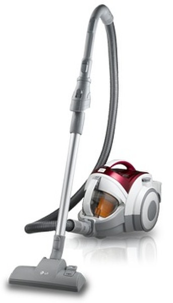 LG VC9065FS Cylinder vacuum 1.2L 2000W Grey,Red,White vacuum