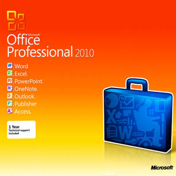 HP Microsoft Office Professional 2010, PSG, FRE