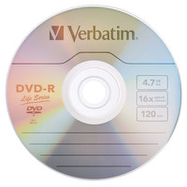 Verbatim DVD-R 4.7ГБ DVD-R 25шт