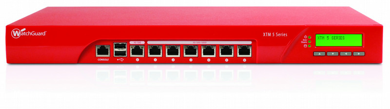 WatchGuard XTM 545 1U 3500Mbit/s Firewall (Hardware)