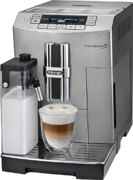 DeLonghi ECAM 26.455.MB Espresso machine 1.8л 2чашек Серый кофеварка