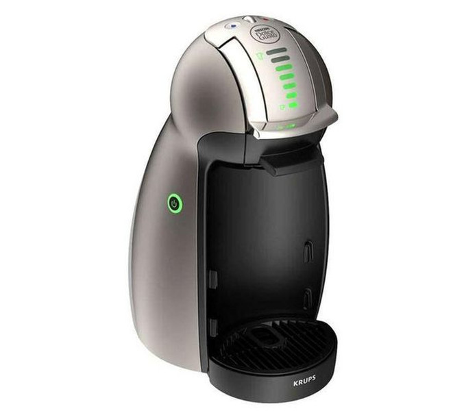 Krups Dolce Gusto Genio Pod coffee machine 0.6L Black,Silver